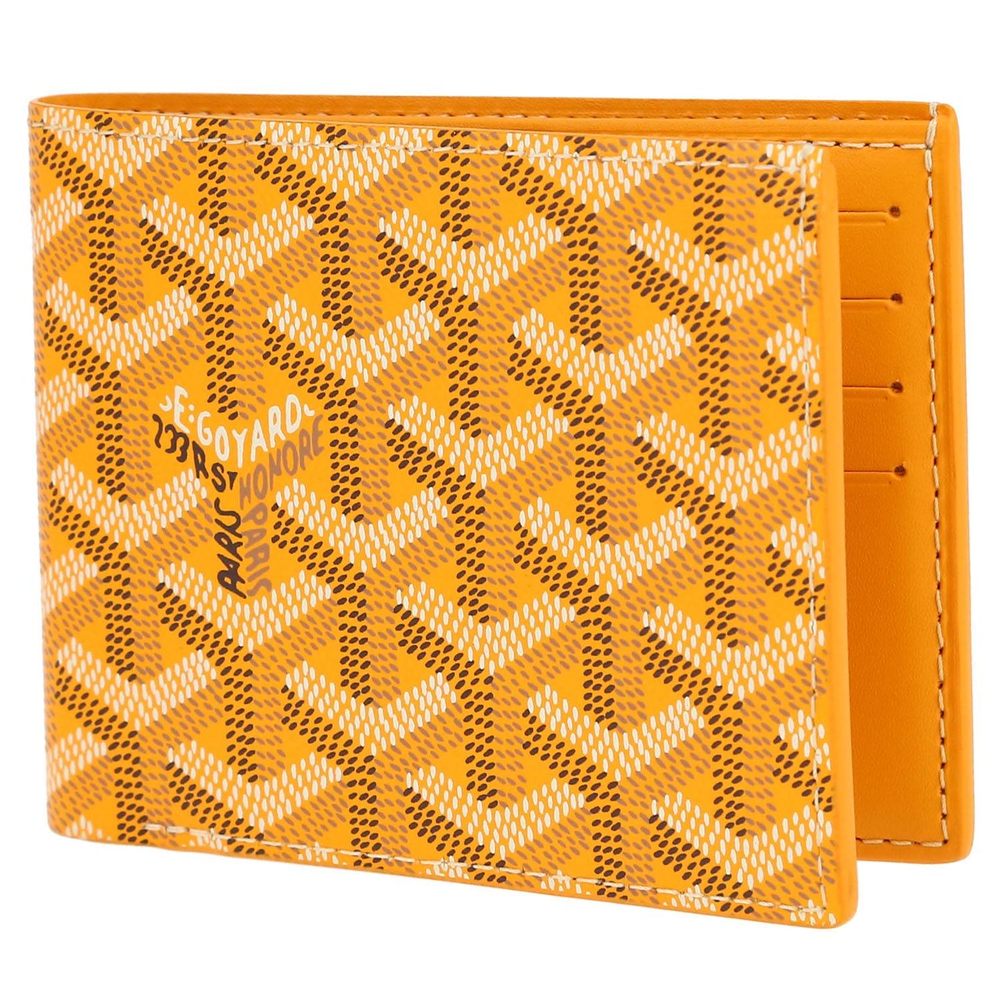 Goyard Wallet Yellow