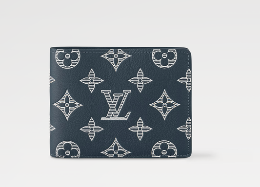 LV Wallet Blue
