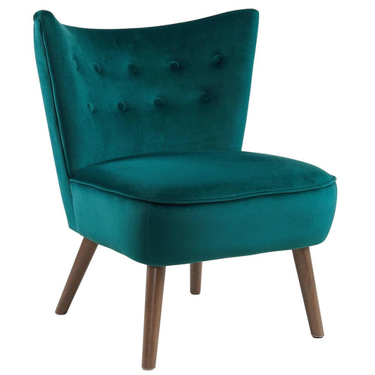 Green Accent Chair - Furniture-CH-GREEN